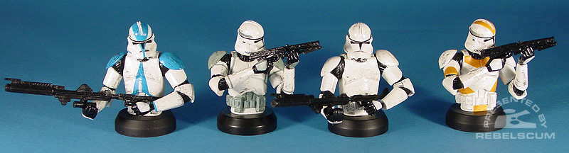 Clone Trooper Army Builder Set Bust-Ups