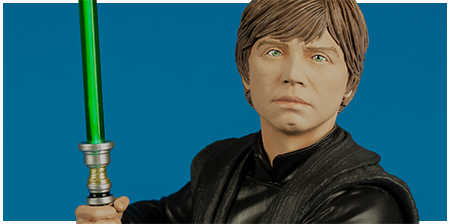 Luke Skywalker Luke Skywalker (Jedi Knight) Mini Bust from Gentle Giant Ltd. Luke Skywalker Luke Skywalker (Jedi Knight) Mini Bust from Gentle Giant Ltd.