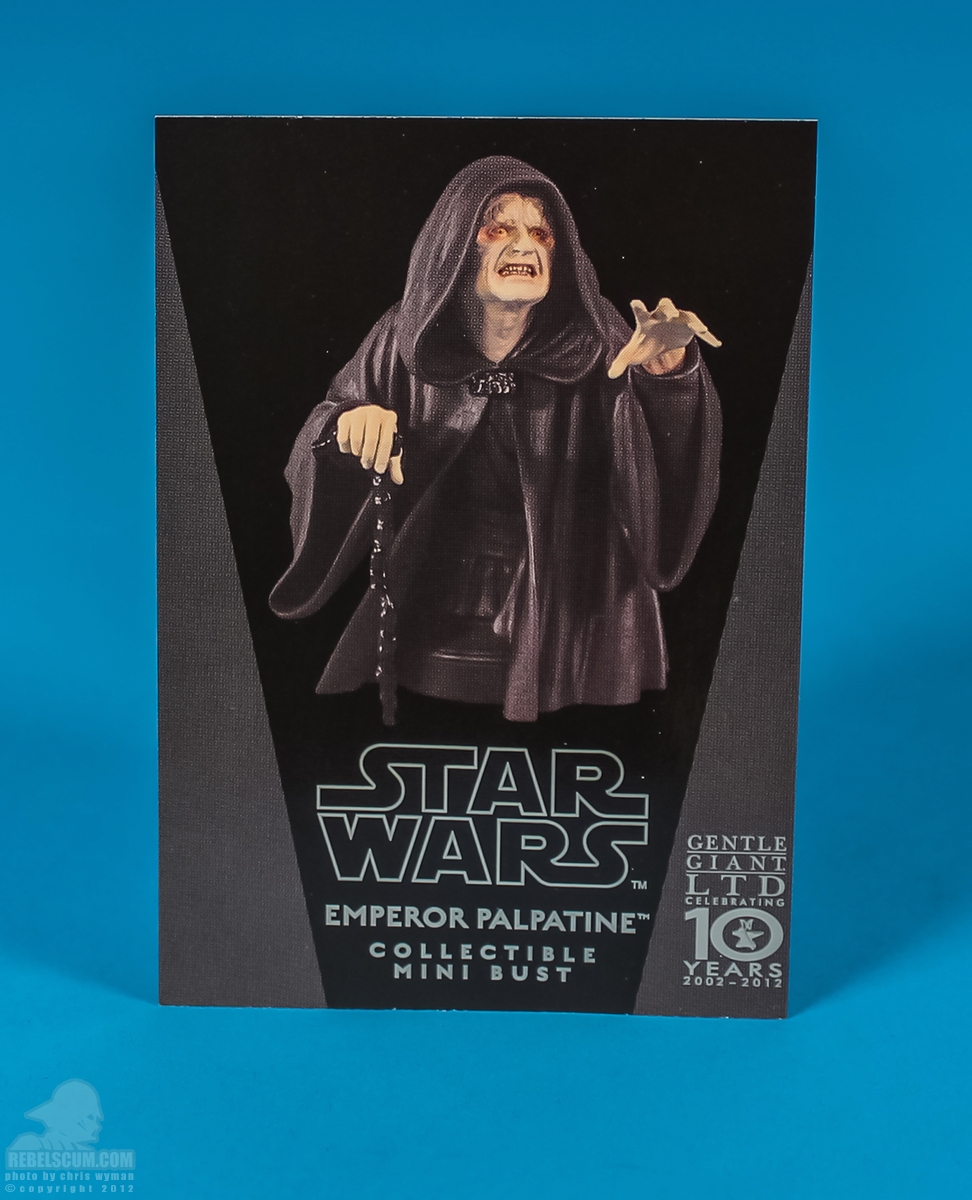 gentle giant palpatine bust