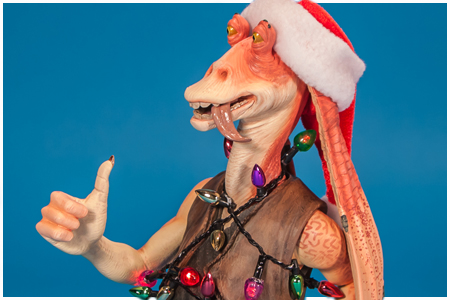 Jar Jar Binks 2012 Holiday Gift Mini Bust