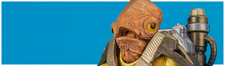 Admiral Ackbar from Hasbro's Star Wars: The Force Awakens collection