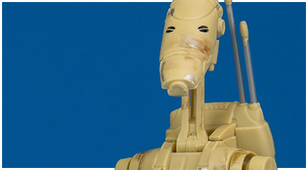 83 Battle Droid from The Black Series 6-inch action figure collection by Hasbro 83 Battle Droid from The Black Series 6-inch action figure collection by Hasbro