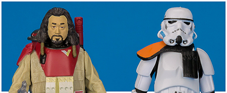 Baze Malbus VS Imperial Stormtrooper Rogue One two pack from Hasbro Baze Malbus VS Imperial Stormtrooper Rogue One two pack from Hasbro