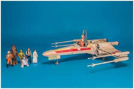 Biggs' Red 3 X-Wing Fighter - The Vintage Collection