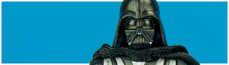 Darth Vader from the first wave of action figures in Hasbro's Star Wars: The Force Awakens collection Darth Vader from the first wave of action figures in Hasbro's Star Wars: The Force Awakens collection