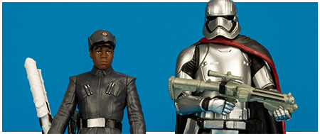 Finn (First Order Disguise) vs Captain Phasma Force Link 2-Pack from Hasbro Finn (First Order Disguise) vs Captain Phasma Force Link 2-Pack from Hasbro