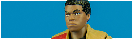 Finn (Jakku) from the first wave of action figures in Hasbro's Star Wars: The Force Awakens collection Finn (Jakku) from the first wave of action figures in Hasbro's Star Wars: The Force Awakens collection
