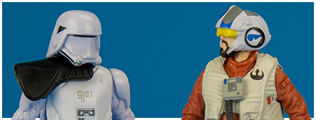 First Order Snowtrooper Officer & Snap Wexley two pack from The Force Awakens collection from Hasbro