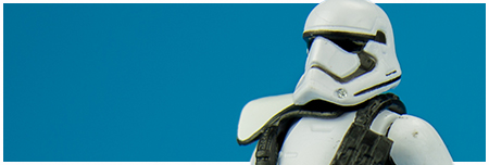 First Order Stormtrooper Squad Leader from Hasbro's Star Wars: The Force Awakens collection