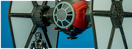 First Order Special Forces TIE Fighter - Star Wars Universe 3.75-inch vehicle & figure set from Hasbro