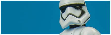 First Order Stormtrooper (II) from Hasbro's Star Wars: The Force Awakens collection First Order Stormtrooper (II) from Hasbro's Star Wars: The Force Awakens collection