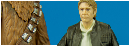 Han Solo from Hasbro's Star Wars: The Force Awakens collection