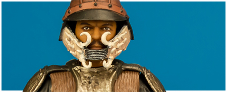 76 - Lando Calrissian (Skiff Guard) The Black Series 6-inch action figure 76 - Lando Calrissian (Skiff Guard) The Black Series 6-inch action figure