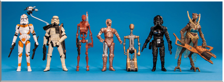 Amazon Exclusive Droid Factory Legacy Collection 2013 6-Figure Set from Hasbro Amazon Exclusive Droid Factory Legacy Collection 2013 6-Figure Set from Hasbro