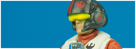 Poe Dameron from the first wave of action figures in Hasbro's Star Wars: The Force Awakens collection