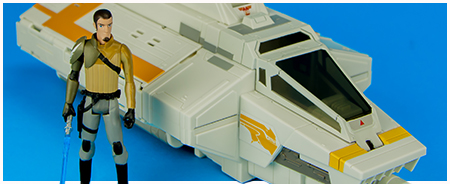 Rebelscum.com: Star Wars: Rebels The Phantom Attack Shuttle with Kanan Jarrus