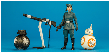 Rose (First Order Disguise), BB-8, & BB-9E 3.75-inch three pack