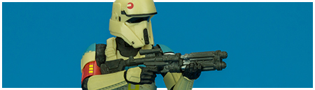 28 Scarif Stormtrooper Squad Leader - The Black Series 6-inch action figure collection from Hasbro