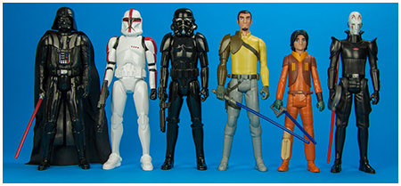 Star Wars Heroes & Villains Across The Galaxy 6 Action Figure Set