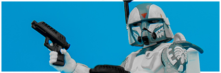 #12 Clone Commander Wolffe from Hasbro's The Black Series collection #12 Clone Commander Wolffe from Hasbro's The Black Series collection