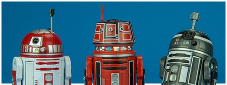 R2-A3 R5-K6 R2-F2 The Black Series 6-Inch Hasbro Star Wars