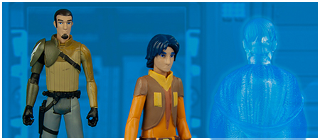 Star Wars: Rebels Toys 'R' Us Mission Series Multipack - The Ghost - Reveal The Rebels: Jedi Reveal multipack from Hasbro