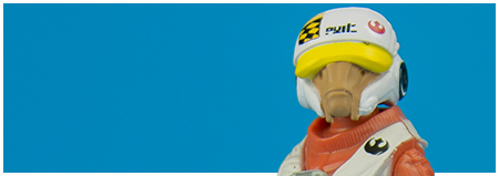 X-Wing Pilot Asty from Hasbro's Star Wars: The Force Awakens collection X-Wing Pilot Asty from Hasbro's Star Wars: The Force Awakens collection