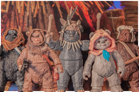 Ewok Pack Movie Heroes by Hasbro