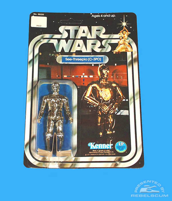 Kenner 12 Back Star Wars Carded Figure