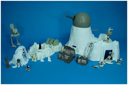 vintage star wars hoth playset