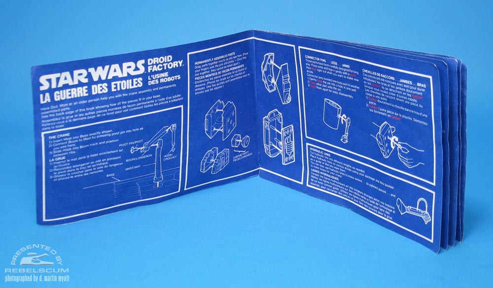 Kenner Canada Droid Maker Blueprints