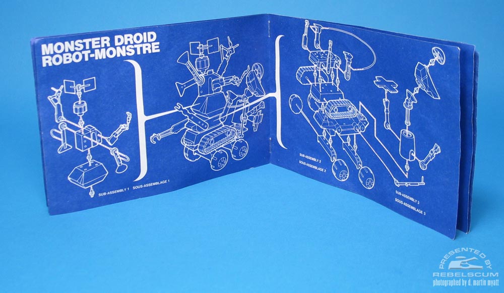 Kenner Canada Droid Maker Blueprints
