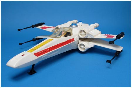 vintage star wars x wing fighter toy