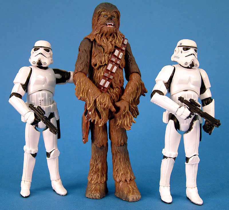 Escorting a prisoner aboard the Death Star