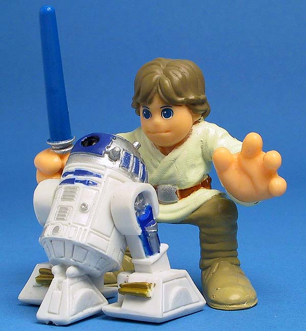 Galactic Heroes Luke Skywalker and R2-D2