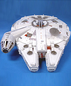 millennium falcon toy 2004