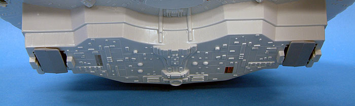 Landing Gear is stored inside the ship