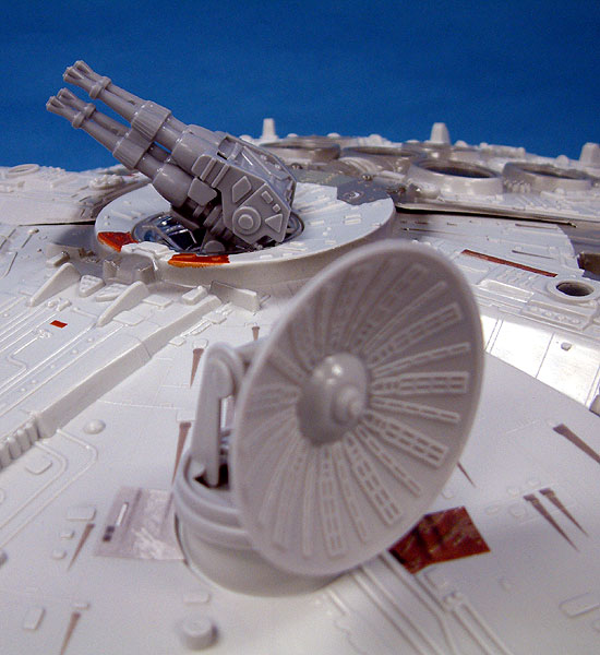 Radar Dish and Quad Turbolaser Cannons Rotate