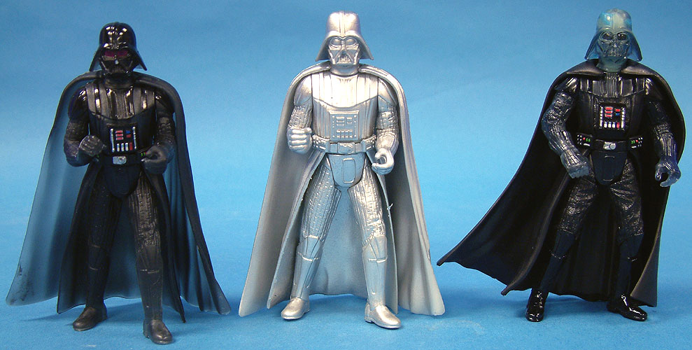 POTJ Darth Vader (Dagobah) | Silver Saga Edition Darth Vader | POTJ Darth Vader (Emperor's Wrath)