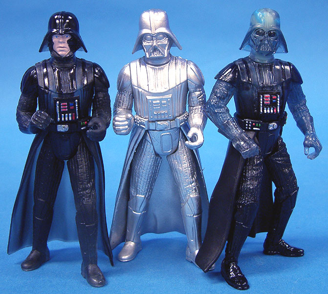 POTJ Darth Vader (Dagobah) | Silver Saga Edition Darth Vader | POTJ Darth Vader (Emperor's Wrath)