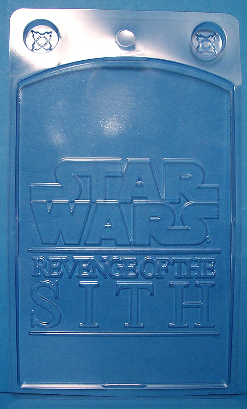 Revenge of the Sith logo embossed on back