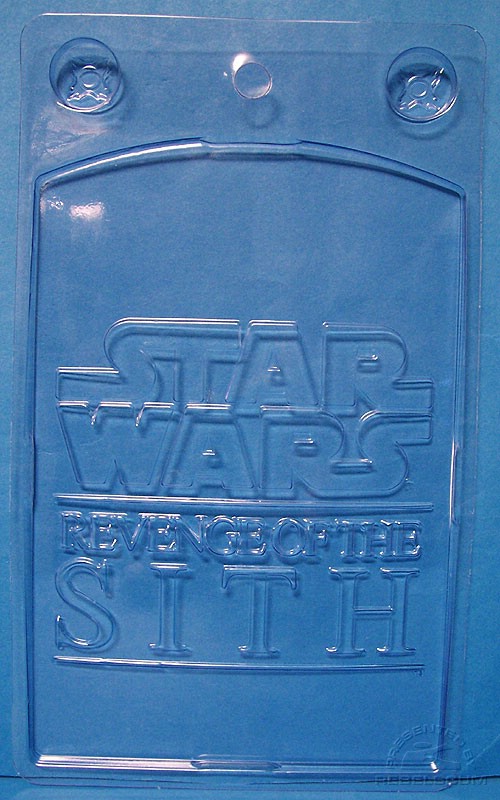 Revenge of the Sith logo embossed on back