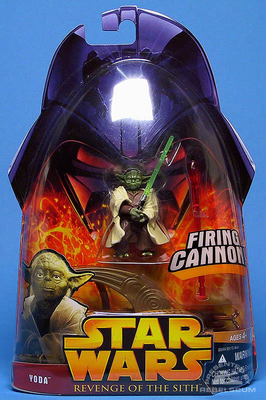 <i>Revenge of the Sith</i> Yoda with Firing Cannon