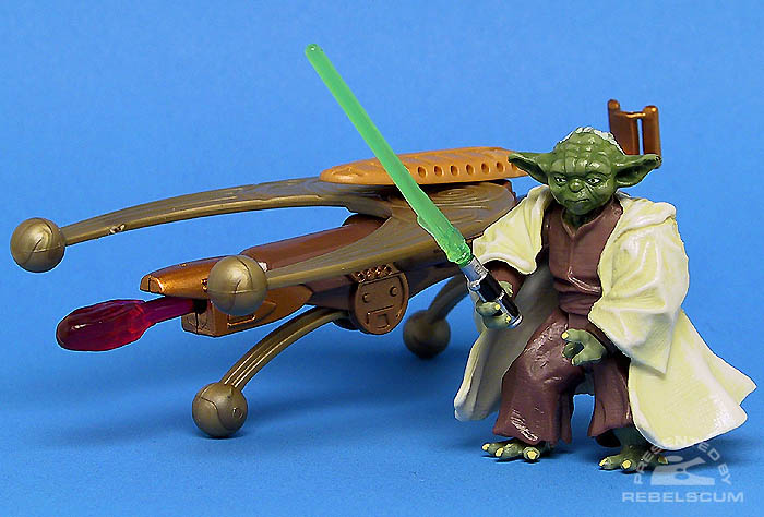 <i>Revenge of the Sith</i> Yoda with Firing Cannon