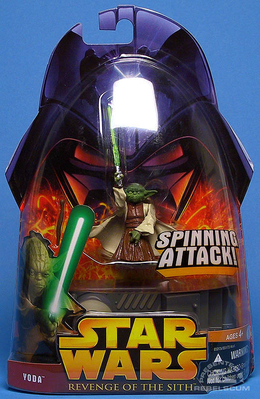 <i>Revenge of the Sith</i> Yoda (Spinning Attack!)