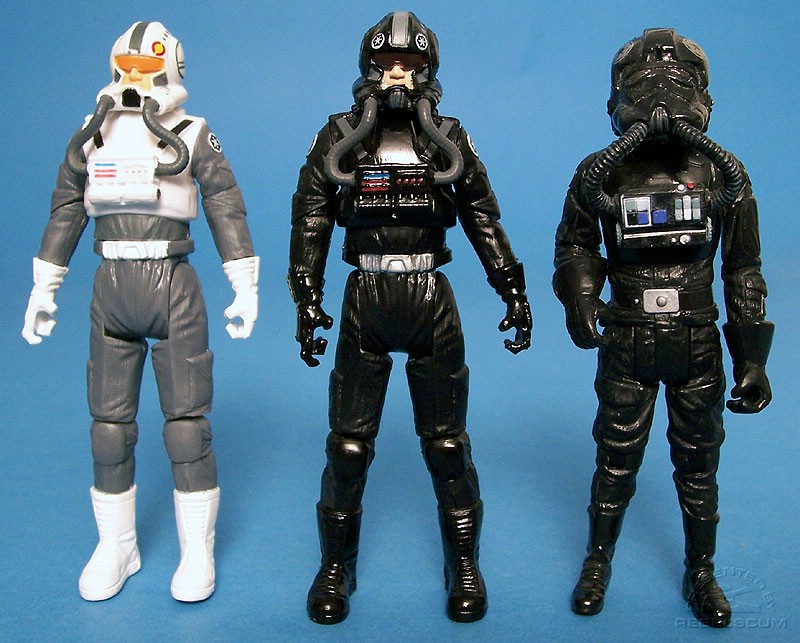 ROTS Clone Pilot (Grey) | ROTS Clone Pilot (Black) | SAGA TIE Fighter Pilot