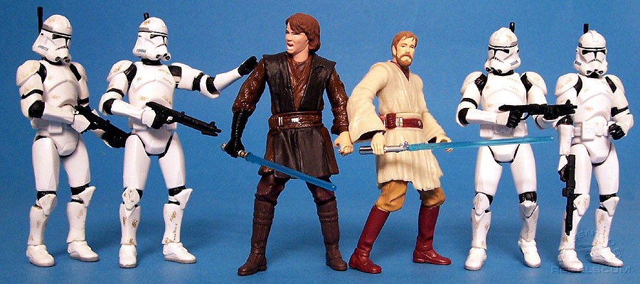 Clone Trooper III-41 | Clone Trooper III-41 | Darth Vader (Mustafar) | Obi-Wan Kenobi (Mustafar) | Clone Trooper III-41 | Clone Trooper III-41