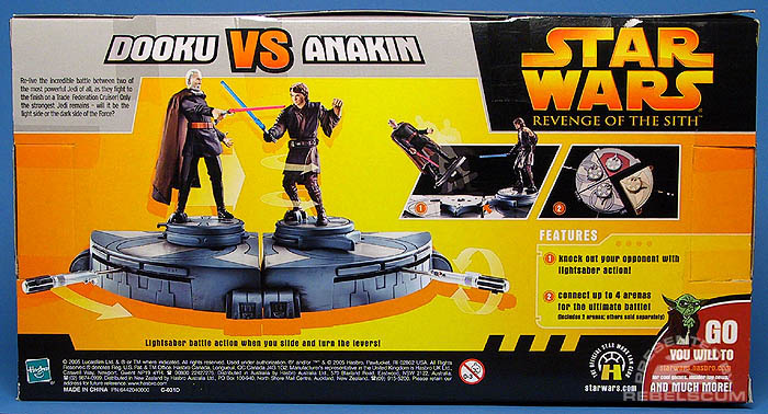 <i>Revenge of the Sith</i> Battle Arena: Count Dooku VS Anakin Skywalker