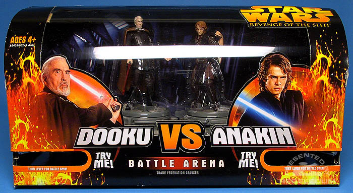 <i>Revenge of the Sith</i> Battle Arena: Count Dooku VS Anakin Skywalker