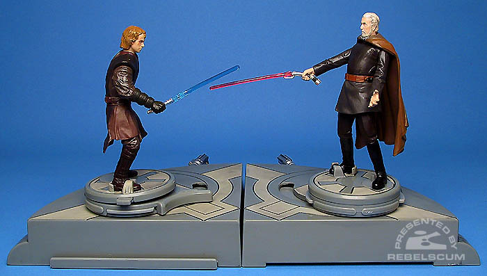 <i>Revenge of the Sith</i> Battle Arena: Count Dooku VS Anakin Skywalker